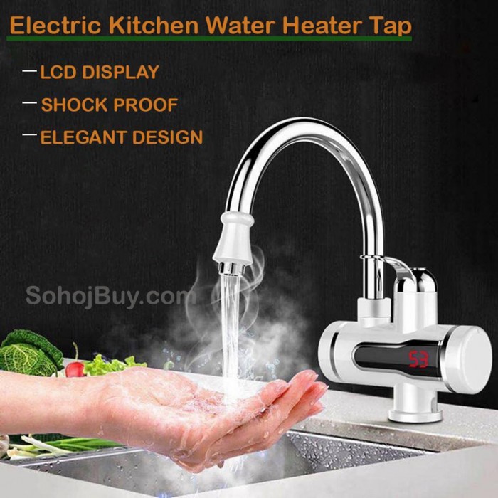 Instant Hot Water Tap For Basin